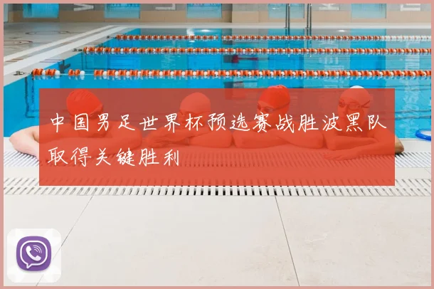 中国男足世界杯预选赛战胜波黑队取得关键胜利